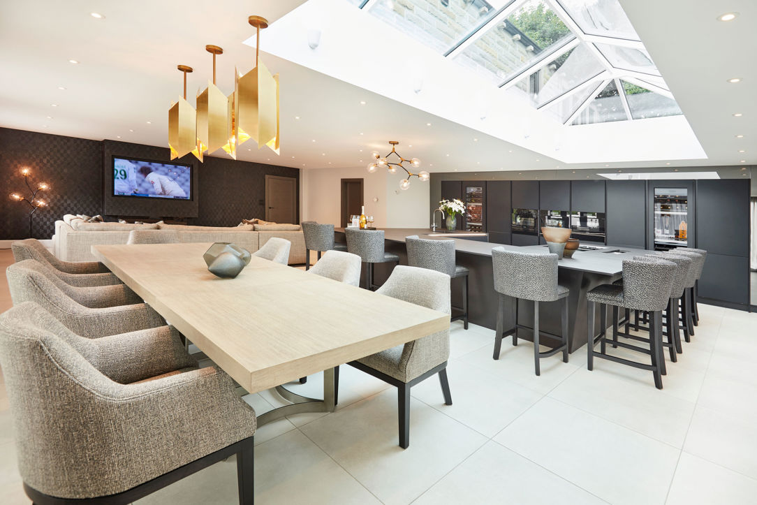 Open plan kitchen