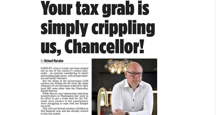 Nick in Sunday Times Feature Nick in Sunday Times Feature