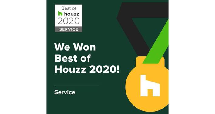 We won Best of Houzz 2020
